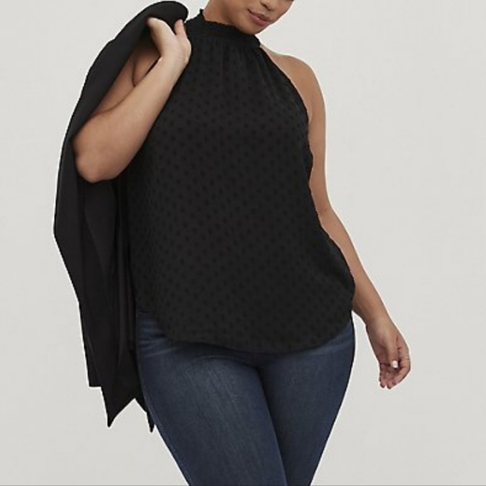 Black Halter Top